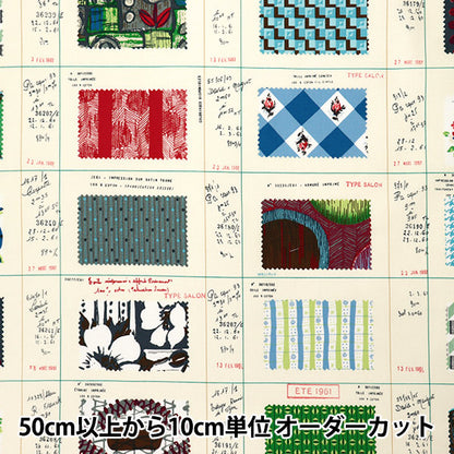 【数量5から】 生地 『シャーティング サンプルブック クリーム 825901-A』 YUWA 有輪商店