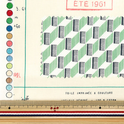 【数量5から】 生地 『シャーティング サンプルブック クリーム 825901-A』 YUWA 有輪商店