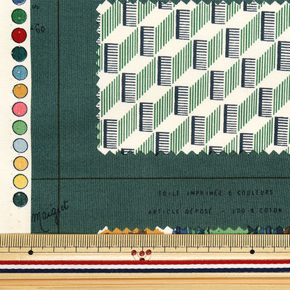 【数量5から】 生地 『シャーティング サンプルブック グリーン 825901-D』 YUWA 有輪商店