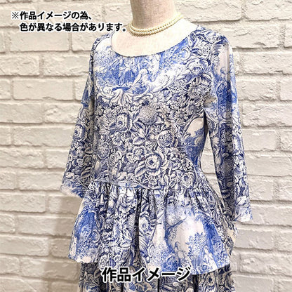 [Menge ab 5] Stoff "Sharting Classic Print Toilette Joui-Stil White X Red 819589-r" Yuwa Ariwa Shotten