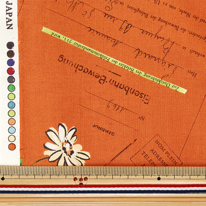 [Quantità a partire da 5] Tessuto "KOSEKI SUZUKO SHARTING BIKABIKINT ELATTEREGGIO ELETTRO E MARGUERITE ORANK SZ825826-B" Yuwa Ariwa Shoten