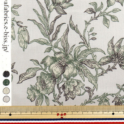 [Quantità a partire da 5] Tessuto "Linea a scarture che disegna grigio 825916-b" Yuwa Ariwa Shoten