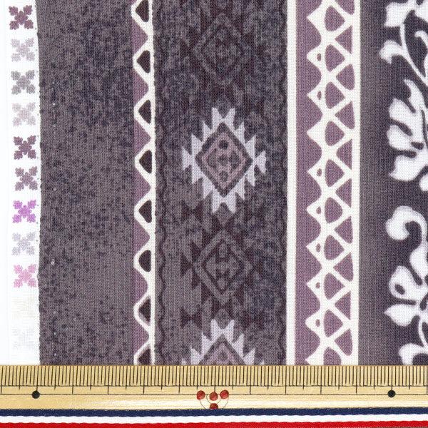 【数量5から】 生地『シャーティング アイランドスタイル キャシーマム ウルウル グレー 02544-4GY』