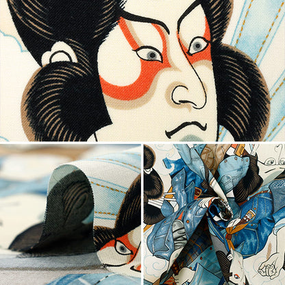 [Quantity starting from 5] Fabric "USA cotton Sheeting ALEXANDER HENRY denim samurai 8872-ARR"