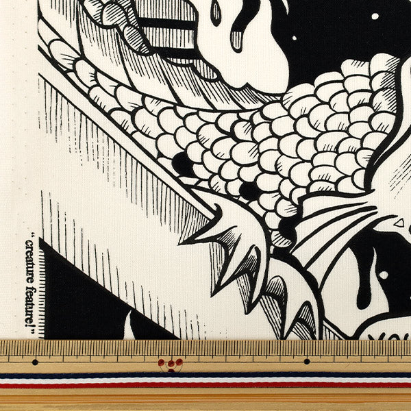 [Quantité à partir de 5] Tissu "USA Cotton siège Alexander Henry Creature Feature! 8909-CR-1"