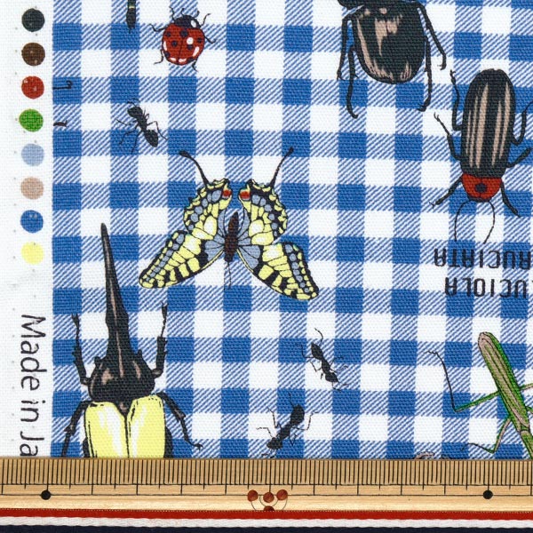 [الكمية تبدأ من 5] الأقمشة 『أكسفورد ألواح قماش غابات أبطال الأزرق كوكان بطل الأسود" KOKKA