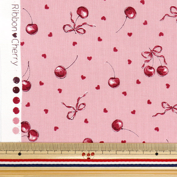 [Quantità a partire da 5] Tessuto "Tela colorate" fogli NastroCherry Pink Cocan-per-Pi" KOKKA