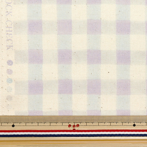 [Quantità a partire da 5] Tessuto "Tela colorate" fogli Blocco acquerello Controlla viola Cocan-WBC-PP" KOKKA