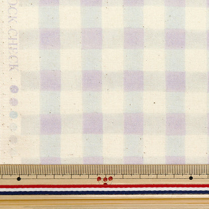 [Quantità a partire da 5] Tessuto "Tela colorate" fogli Blocco acquerello Controlla viola Cocan-WBC-PP" KOKKA