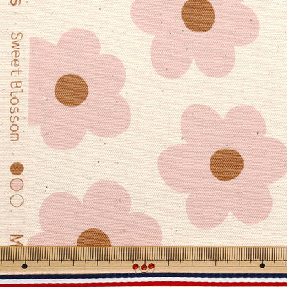 [Quantità a partire da 5] Tessuto "Nova Oxford Sweet Blossom Pink Nox-SB-PI" KOKKA 【Yuzawayaoriginale】