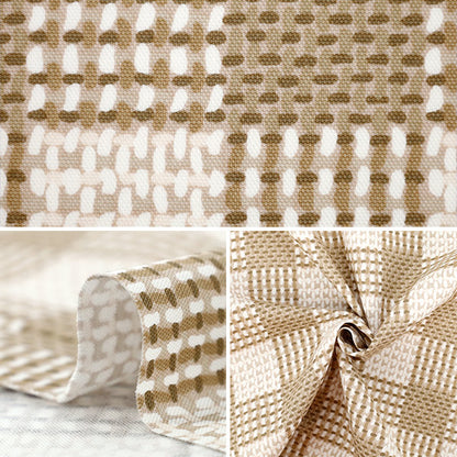 [Cantidad a partir de 5] Tela "ESTRELLA NUEVA Oxford Verificación de punto beige nox-kche-be" KOKKA 【Yuzawayaoriginal】