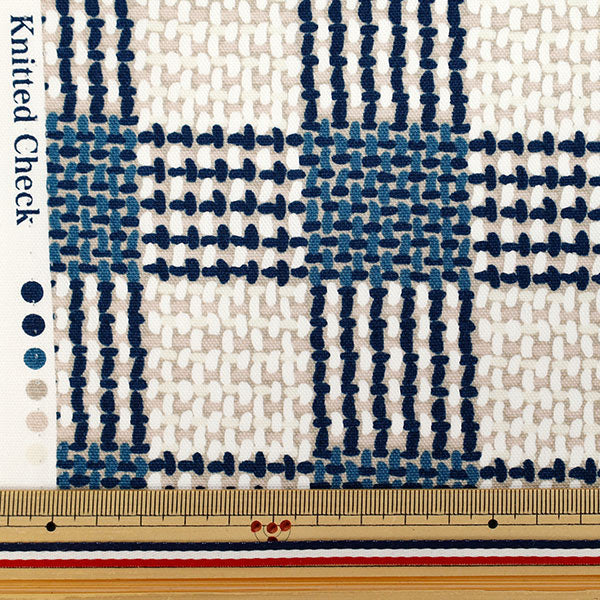 [الكمية تبدأ من 5] الأقمشة "نوفا أكسفورد فحص متماسكة" KOKKA 【Yuzawayaإبداعي】