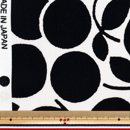 [Quantità a partire da 5] Tessuto 『Oxford Marumaru Black GT-Maru-BK"