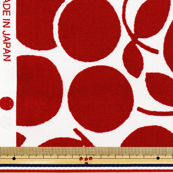 [Quantità a partire da 5] Tessuto 『Oxford Marumaru Red GT-Maru-Rd"