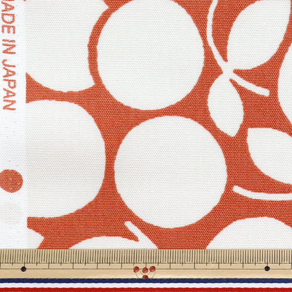 【数量5から】 生地 『オックス marumaru オレンジ GT-MARU-OR』