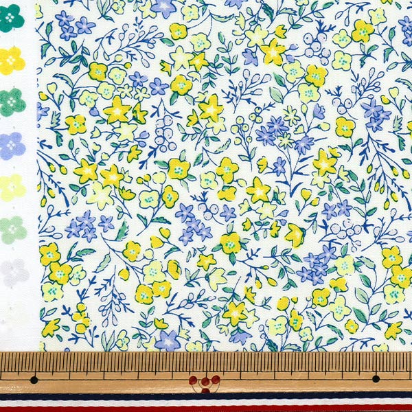 [Cantidad a partir de 5] Tela "Pequeño jardín de flores anchos Shulifl-Ye"