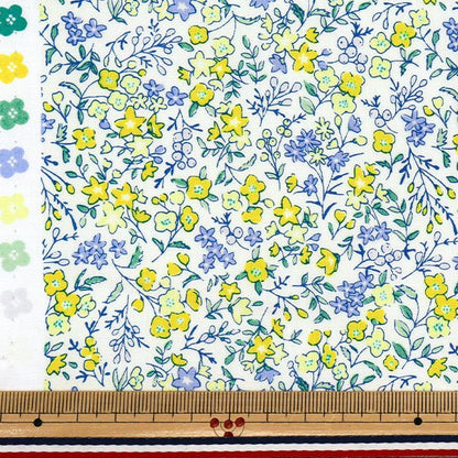 [Cantidad a partir de 5] Tela "Pequeño jardín de flores anchos Shulifl-Ye"