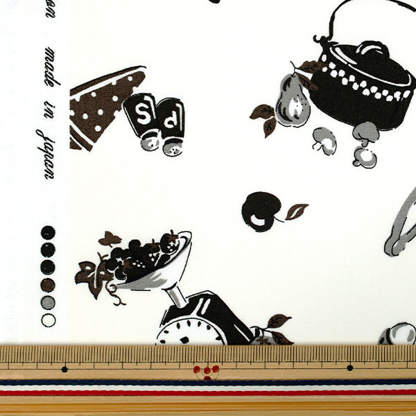 [الكمية تبدأ من 5] الأقمشة "المطبخ العريض الأبيض يوز -937-4" 【Yuzawayaإبداعي】