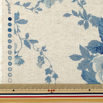 [数量5起] 织物 "宽幅棉麻板材织物 古董玫瑰YUZ-945-1”