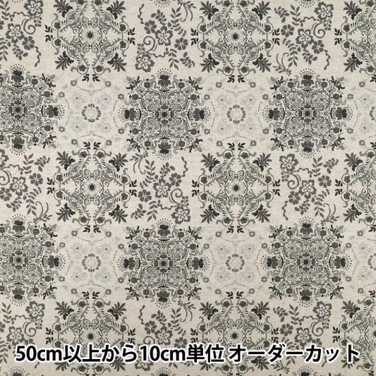 [数量5起] 织物 "宽幅棉麻板材织物 佩斯利YUZ-948-2''