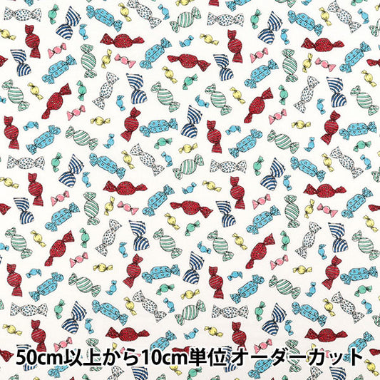 [数量5起] 织物 "分享糖果 白色 YUZ-961-1” YUWA 友和商店