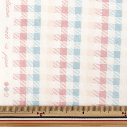 [Количество от 5] Ткань "Sharing Gingham Pink 2 YUZ-964-2” YUWA Yuwa Shoten