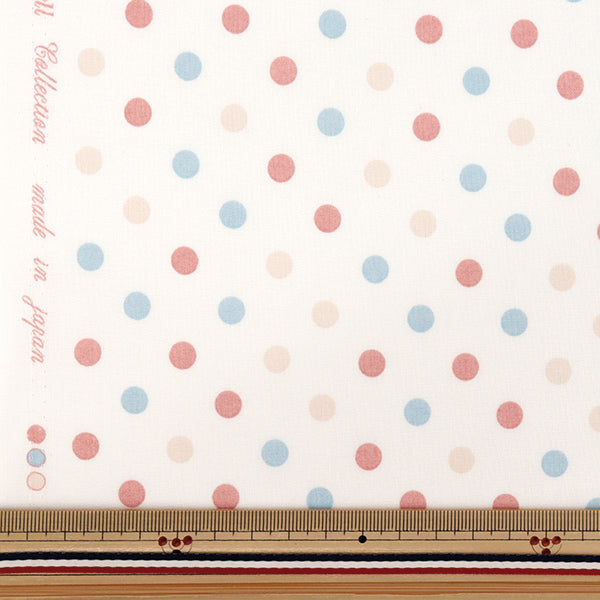 [Anzahl ab 5] Stoff "Sharting Dot Pink 2 YUZ-967-2" YUWA Yuwa Shoten