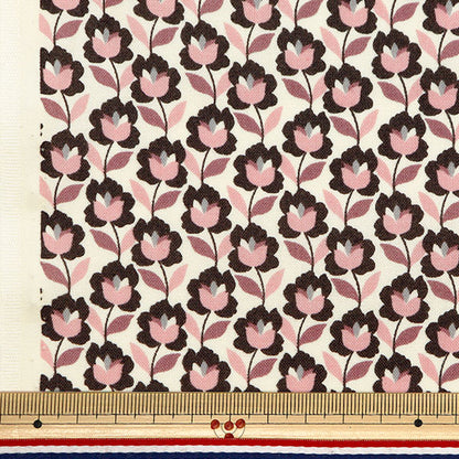 [From quantity 5] Fabric 『Sheeting Modern Rose Pink ACS1099-A" COTTON KOBAYASHI