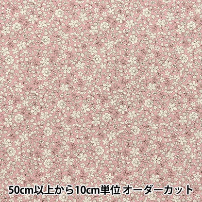 [Quantité à partir de 5] Tissu 『siège Fleur blanche rose acs1098-a" COTTON KOBAYASHI