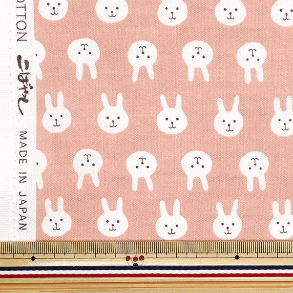 [Menge ab 5] Stoff 『leinwandbindung USAPION DURCH PINK ACS1111-A" COTTON KOBAYASHI