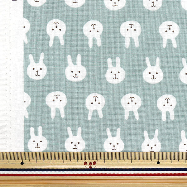 [Quantité à partir de 5] Tissu 『siège USAPION DUAR BLEU ACS1111-B" COTTON KOBAYASHI