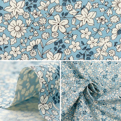 [Quantité à partir de 5] Tissu "Broad Small Flower Match KTS6623-B" COTTON KOBAYASHI