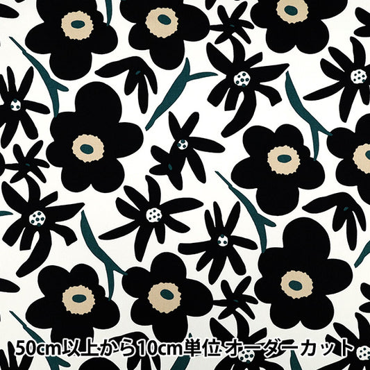 【数量5から】 生地 『う早この布 オックス シーズン ブラック ACS1114-B』 COTTON KOBAYASHI コットンこばやし 小林繊維