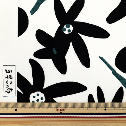 【数量5から】 生地 『う早この布 オックス シーズン ブラック ACS1114-B』 COTTON KOBAYASHI コットンこばやし 小林繊維