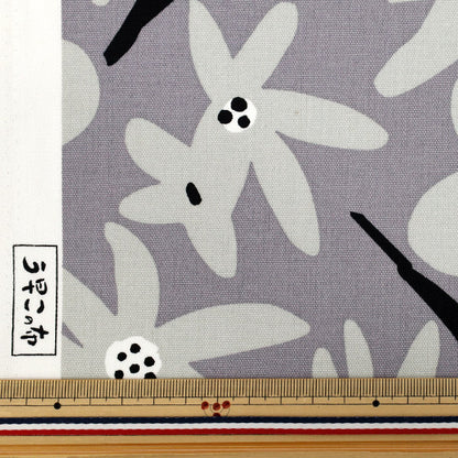 【数量5起】 織物 “快点，这布 牛津布 季节灰色×灰色ACS1114-D" COTTON KOBAYASHI