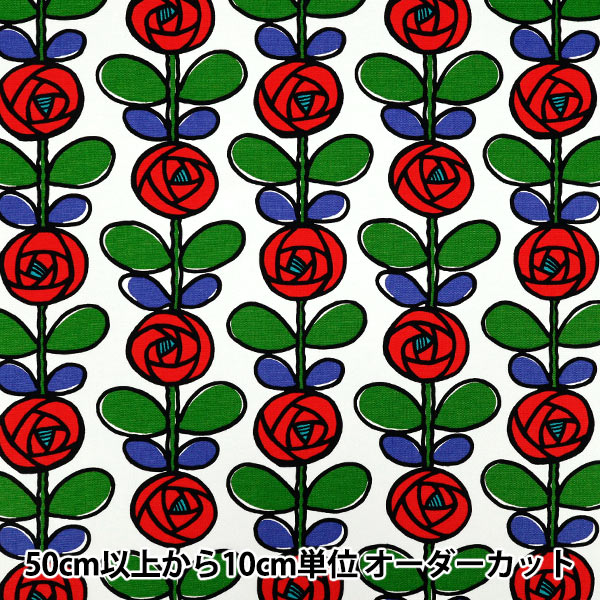 【数量5起】 織物 “快点，这布 牛津布 玫瑰红ACS1116-A" COTTON KOBAYASHI