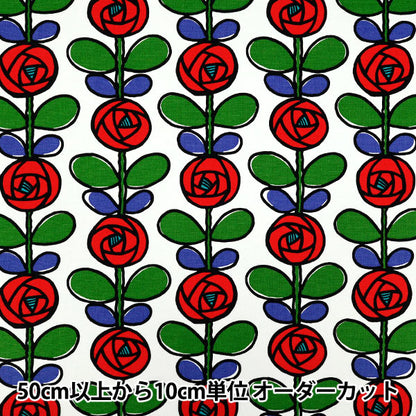 【数量5起】 織物 “快点，这布 牛津布 玫瑰红ACS1116-A" COTTON KOBAYASHI