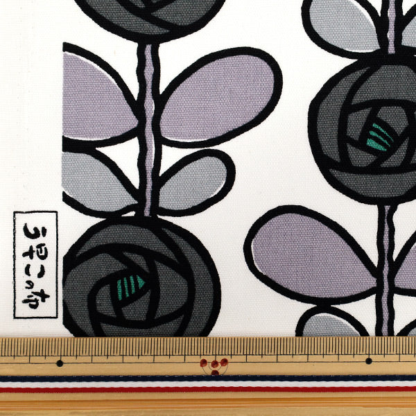 [数量从5开始] 织物 “ Usako的布” 牛津布 玫瑰灰色ACS1116-C" COTTON KOBAYASHI