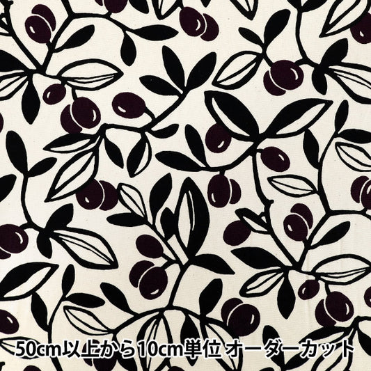 [Количество, начиная с 5] Ткань "Ткань Усако" Оксфорд Olive Kinari x Purple ACS1136-A" COTTON KOBAYASHI