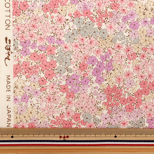[الكمية تبدأ من 5] الأقمشة 『الأغطية بطل فلور الوردي ACS1126-A" COTTON KOBAYASHI