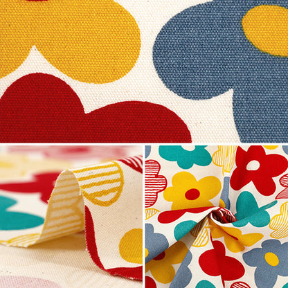 [Quantity from 5] Fabric ``Uhaya this cloth Oxford Mystay HANA Multi ACS1132-A" COTTON KOBAYASHI