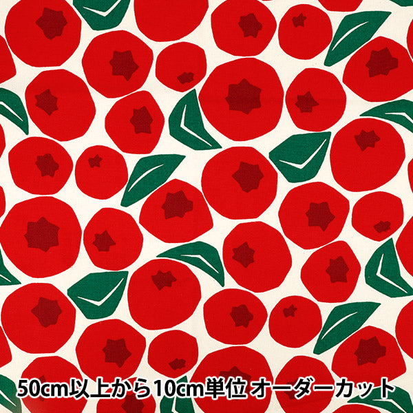 [Quantità da 5] Tessuto "Uhaya questo panno." Oxford Mirtillo Kinari x Rosso ACS1143-B" COTTON KOBAYASHI