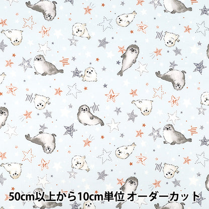 【数量5起】 織物 『板材織物 多彩帆布海豹萨克斯COCA-SSS-SA" KOKKA