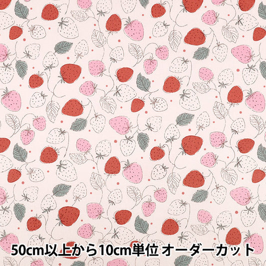[数量5起] 织物 "彩色帆布简单浆果粉COCA-JBB-P” KOKKA 【Yuzawaya原文】