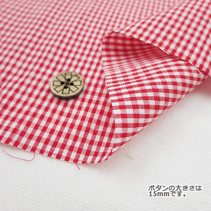 [수량 5에서] 천・원단 "Gingham Co-gis-re"