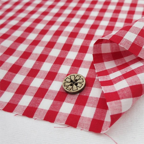 [From quantity 5] Fabric "Dyeing Gingham Co-RE"