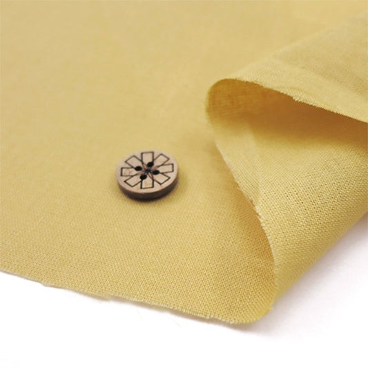 [From quantity 5] Fabric "Color Sheeting Solid Mastered Mustard YSC22125-009"