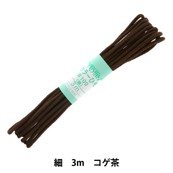 Handicraft Higo "Color String (Fine) Koge Tea 12" Yushin