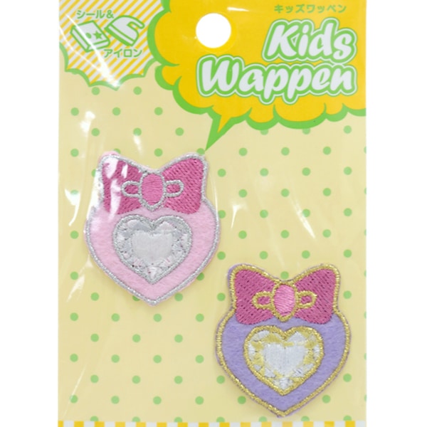 Emblem "Kids Ppen Ribbon Heart KWP-37"