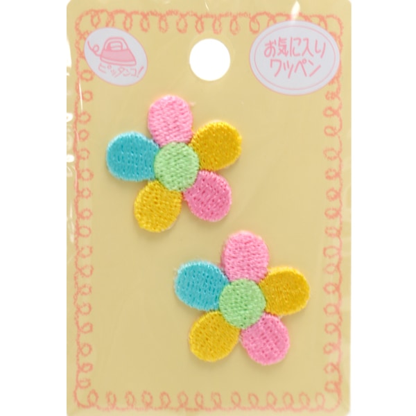 Patch "favoritePatch miniPatch Colorful flower MOW224] KIYOHARA